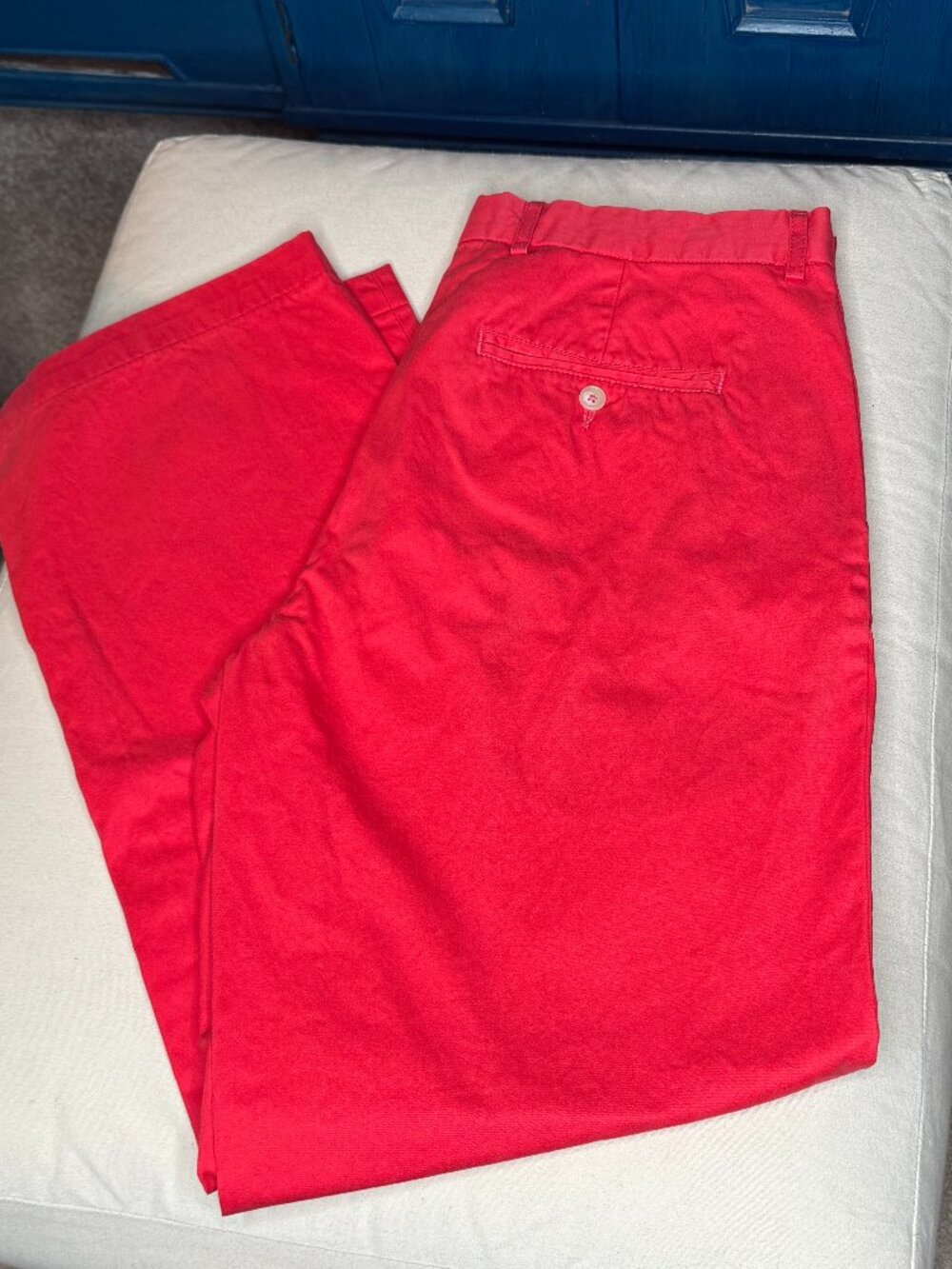 Men's Lilly Pulitzer Palm Beach Size 34 Addison Pants Coral Chinos